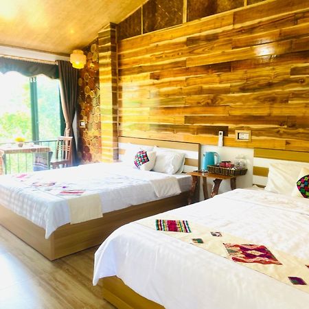 Homestay Quan Hang Mai Chau Exterior photo