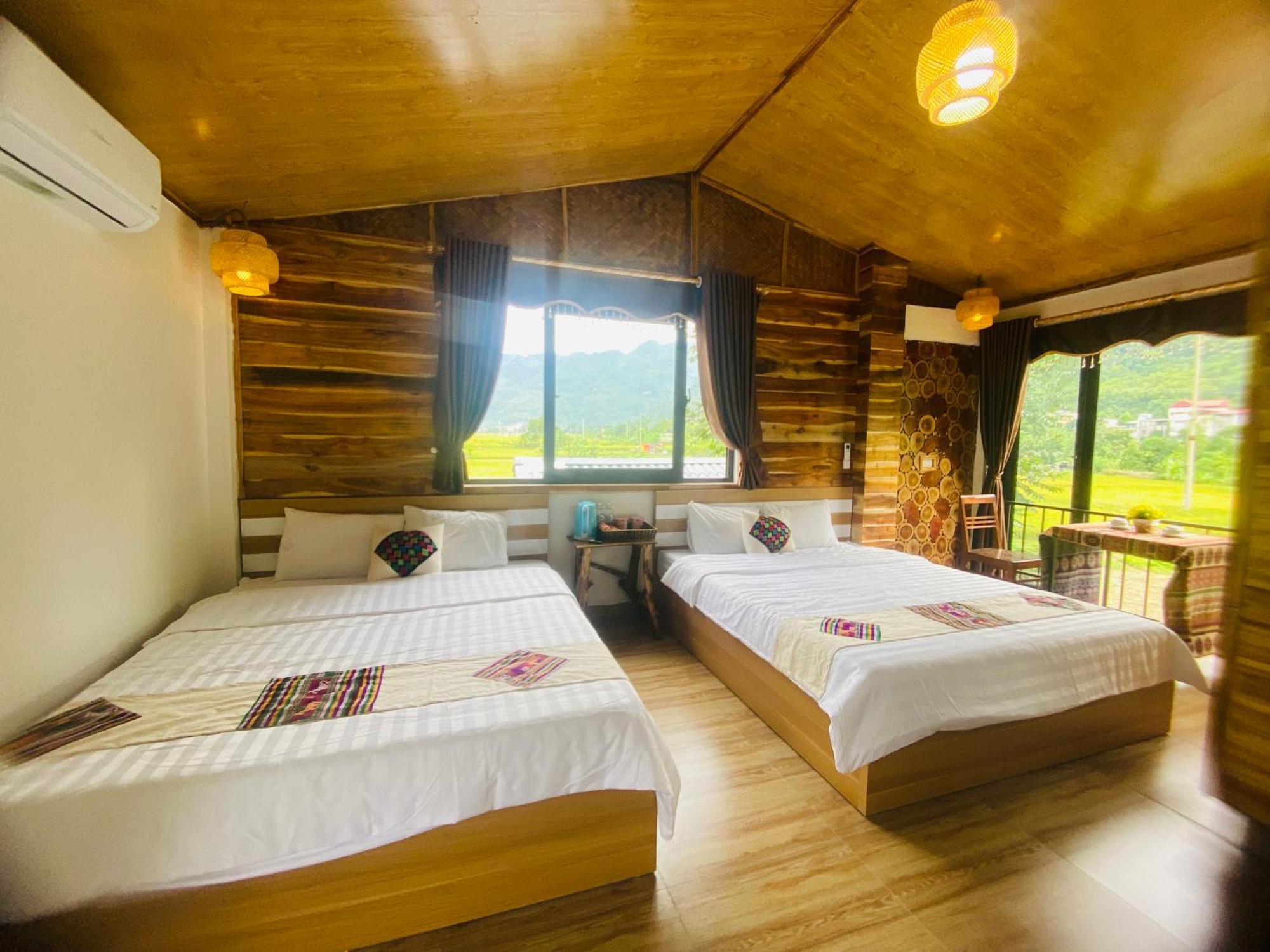 Homestay Quan Hang Mai Chau Exterior photo