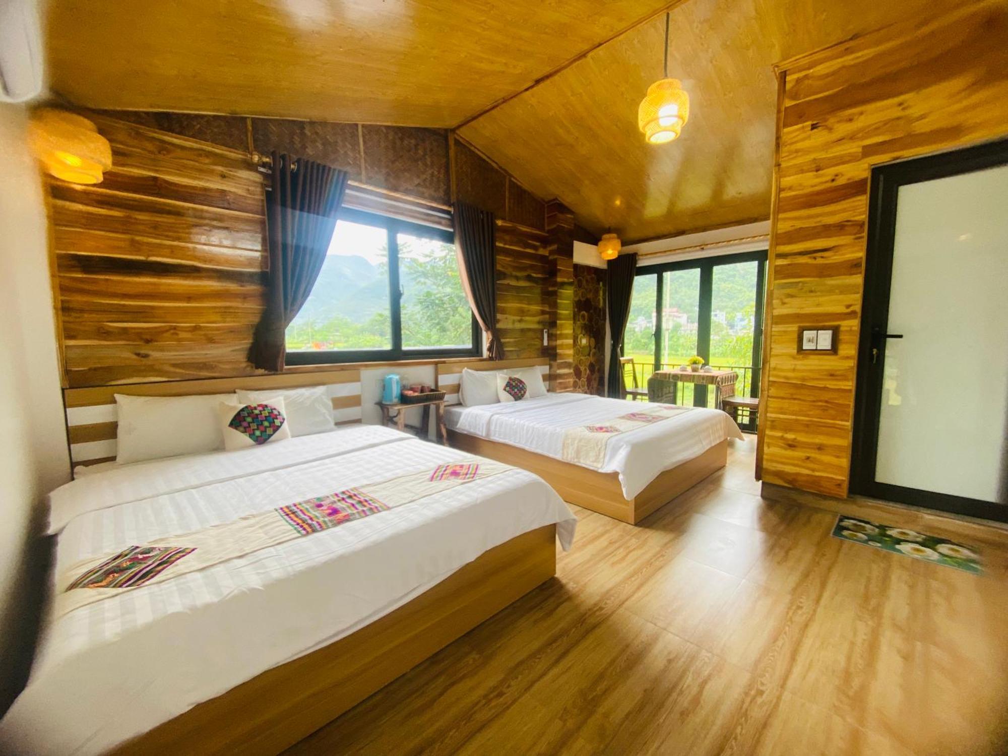 Homestay Quan Hang Mai Chau Exterior photo